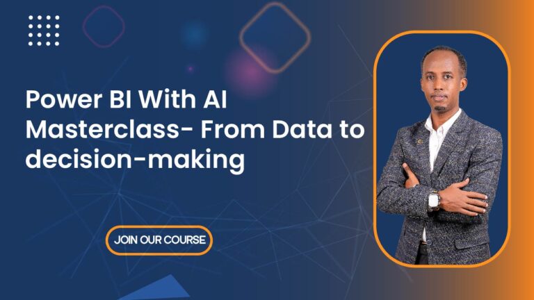 Power BI With AI Masterclass- From Data to decision-making